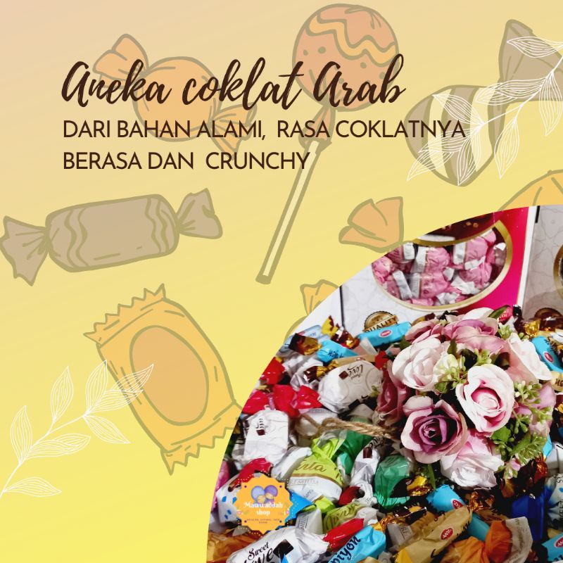 

coklatarab truffle oleh2 haji