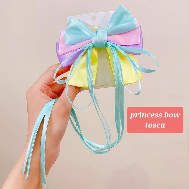 PRINCESS BOW JEPIT PITA RAMBUT ANAK PRINCES AKSESORIS KOREA IMPORT FASHION LUCU