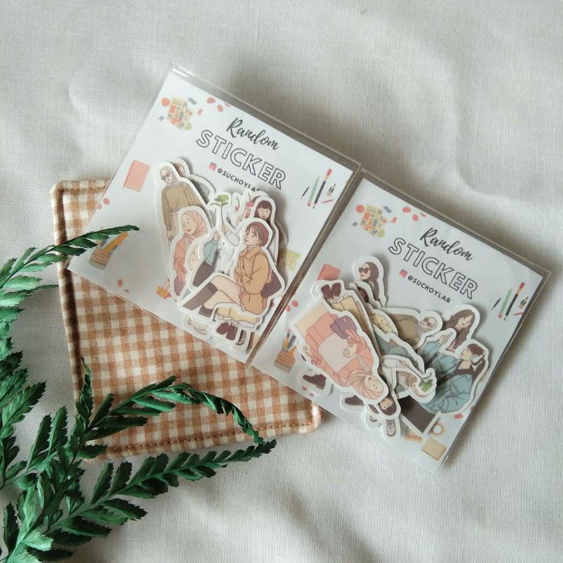 

Stiker random OOTD - Stiker aesthetic - stiker lucu - Bujo