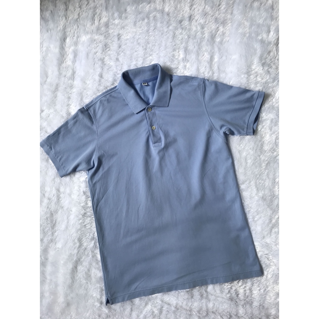 Second Branded Polo Shirt Uniqlo Original