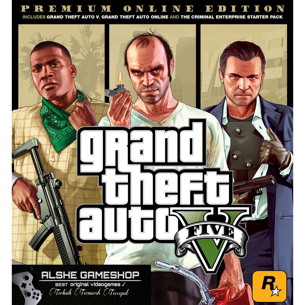 Jual Grand Theft Auto V ( GTA V / GTA 5 ) PC Original RGSC / Steam ...