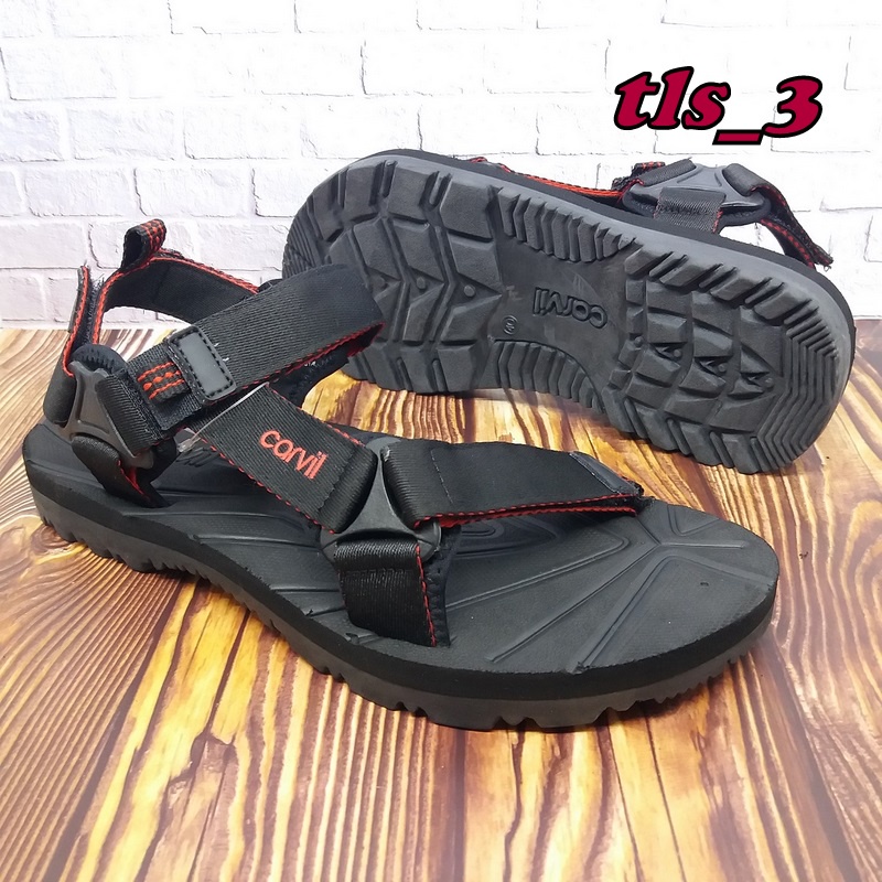 SANDAL PRIA CARVIL REDFORD 38-44 SEPATU SANDAL GUNUNG CARVIL ORI