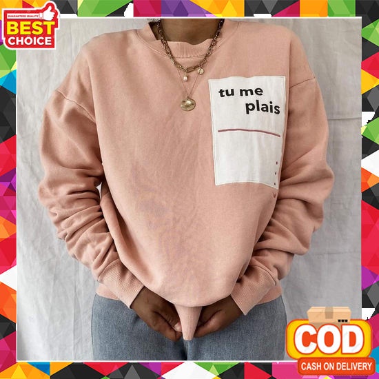 (Cod) Sweater Wanita Tebal Premium Wnkl -Jaket Sweater Kekinian 2 Dy805 Hoodie Jumper Tricolor By Ho