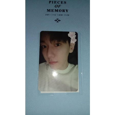 [BOOKED] PHOTOCARD BAEKHYUN CHEMISTRY