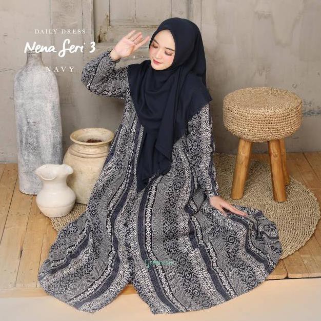 Rayon By Gamis Seri Dress Greenism Nena Adem Syari Daily Etnik 3 Zoraidaidasp