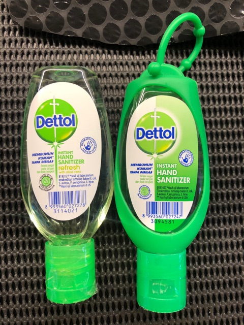 Dettol hand sanitizer 50ml / 200ml dengan gantungan