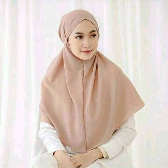 Hijab Maryam seria nonpet ukuran 65x75cm