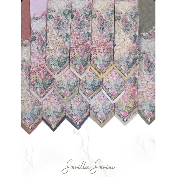 BUTTONSCARVES | Sevilla Series orchide voal reguler