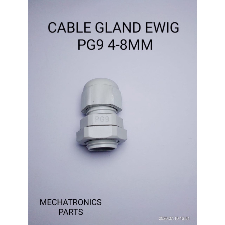 [DEV-9133] CABLE GLAND EWIG PG9 4-8MM ABU-ABU