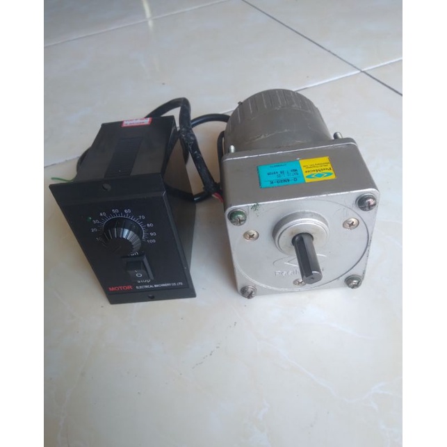 Ac Motor Gearbox PeeiMoger 220V Ratio 1:20 25W Pluss Speed Control