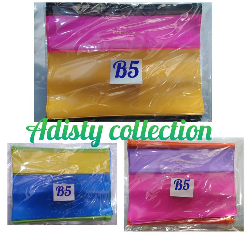 

Zipper Bag Pocket B5 Tebal