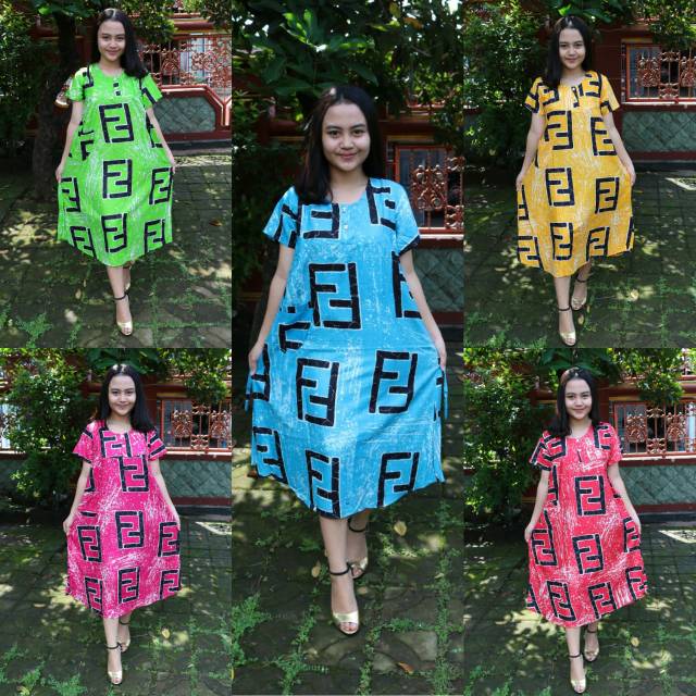 Daster Klok Daster Busui Motif FF Old Disya Fashion