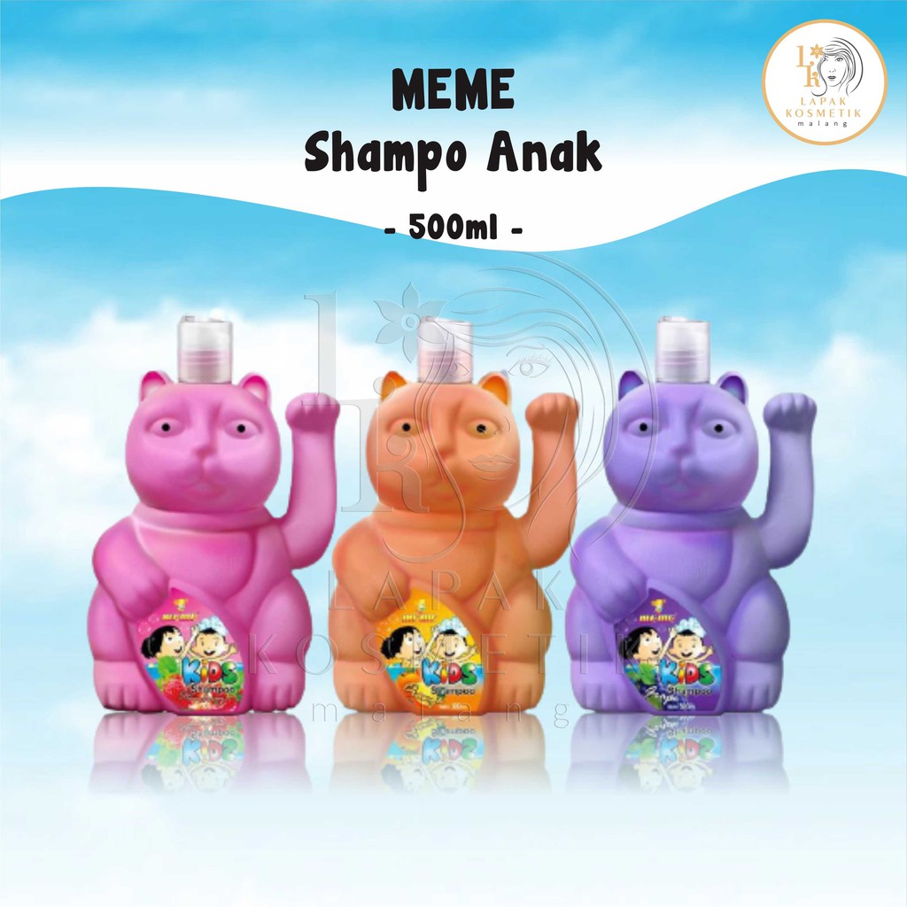 MEME SHAMPO ANAK 500ML KEMASAN BONEKA | KIDS SHAMPOO
