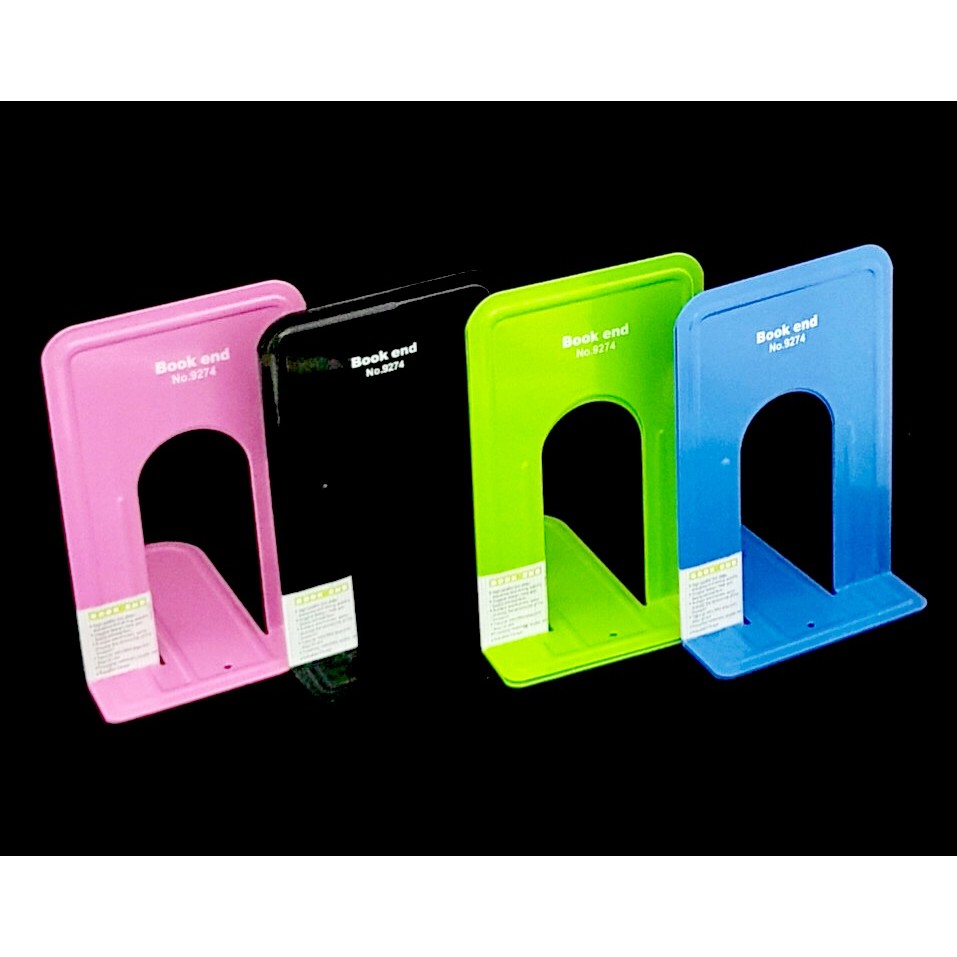 Penyangga Buku Besi/ Book End 7,5 inch (isi 2 pcs)