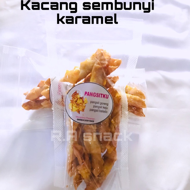 

Kacang sembunyi caramel kemasan 50 gram