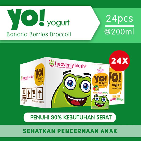 

Special Price Heavenly Blush YO! Banana Berries Broccoli 24 x 200 ml