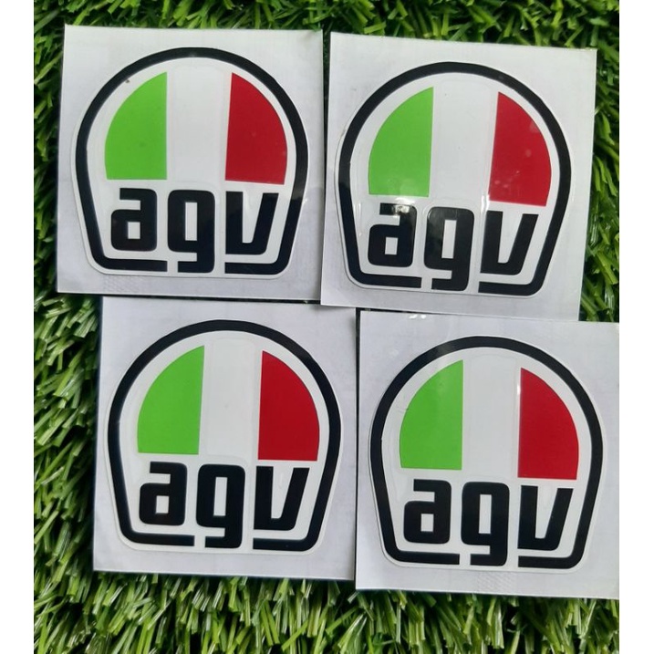 sticker cutting logo AGV helmet