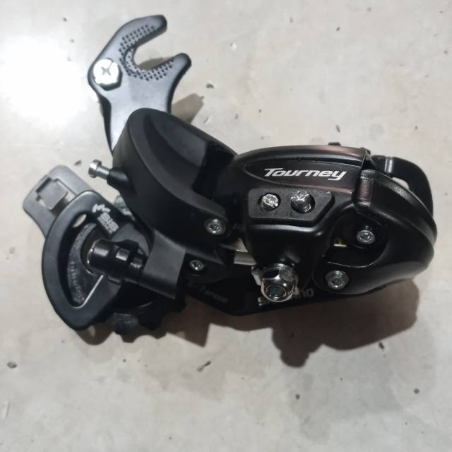 NEW RD SHIMANO TOURNEY 6 / 7 SPEED TY300 BLACK MODEL SEPEDA JADUL JEPIT