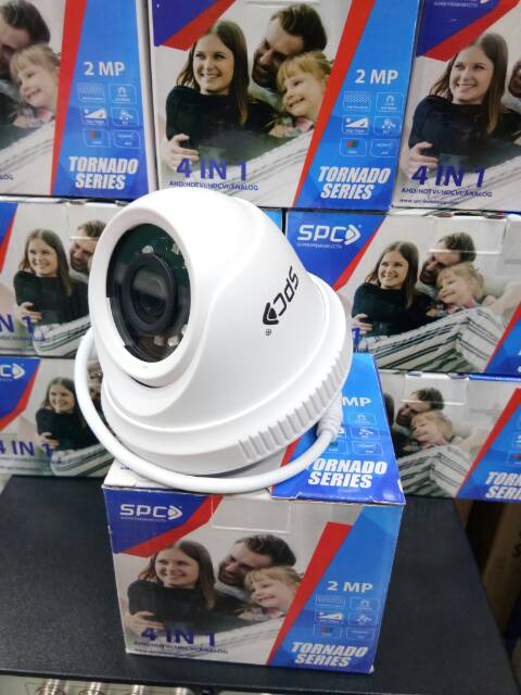 Paket cctv spc 4 ch + hdd 500gb komplit tinggal pasang