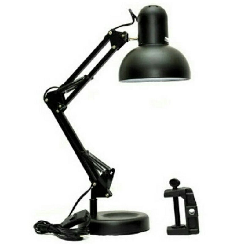 Lampu belajar arsitek / Lampu kerja arsitek / Lampu meja desk lamp