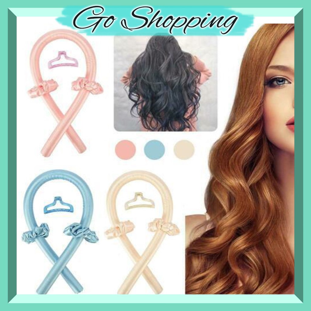 GO! PG436 Alat Pengeriting Rambut Flexible Tanpa Panas Tanpa catok lama Heatless curl cod