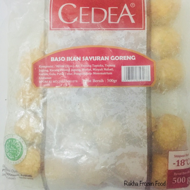 

Bakso Ikan Sayuran Goreng Cedea