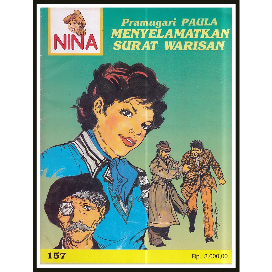 Buku Preloved - Komik Nina No. 157 - Pramugari Paula-Menyelamatkan Surat Warisan