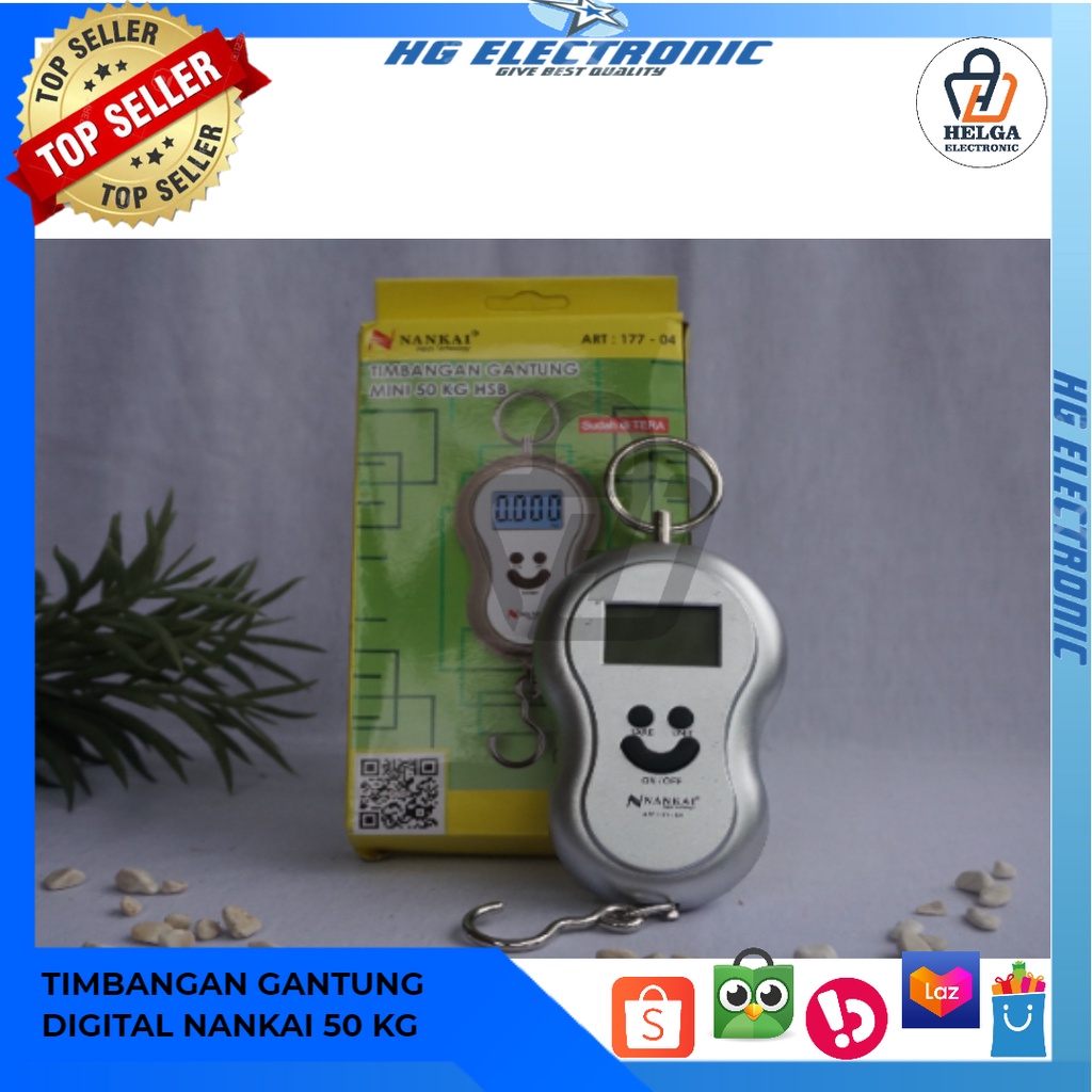 TIMBANGAN GANTUNG DIGITAL NANKAI 50 KG / TIMBANGAN GANTUNG TERLARIS / TIMBANGAN GANTUNG PROMO