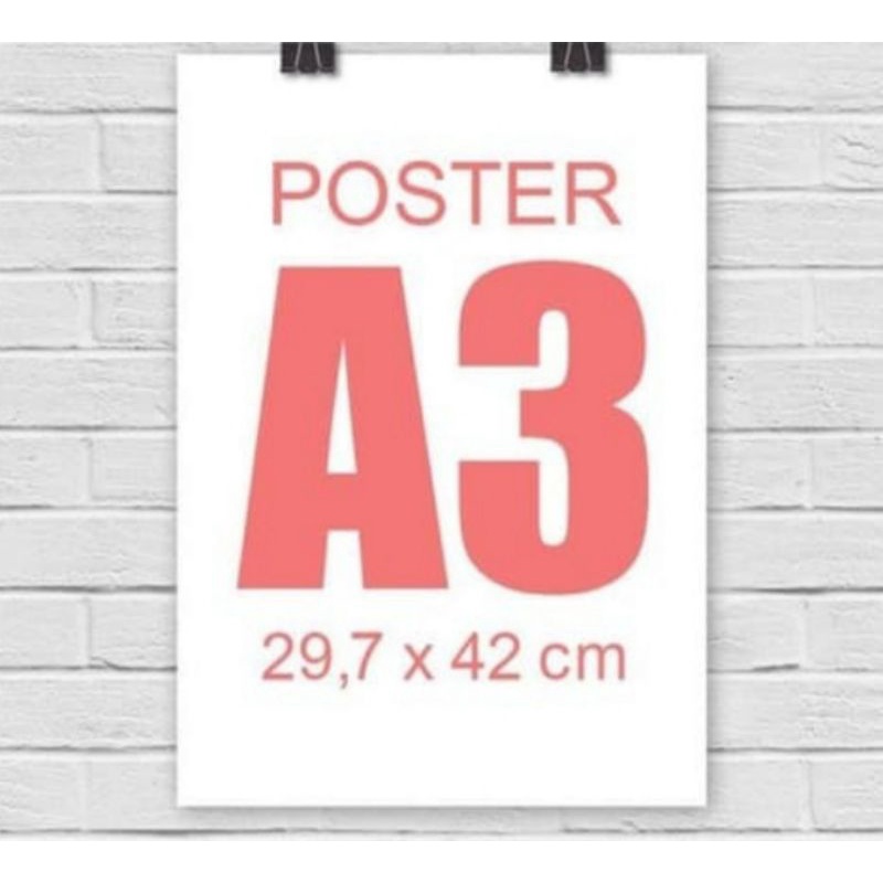 Jual Cetak Foto Poster Shopee Indonesia