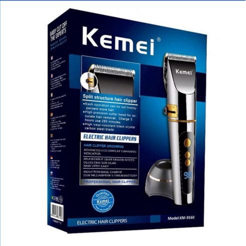 Alat cukur rambut / cukuran / clipper KM-9160 kemei