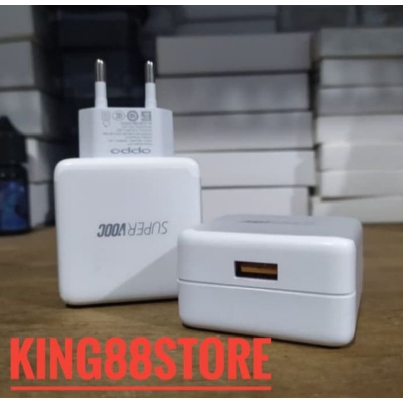 ADAPTOR KEPALA CHARGER OPPO / REALME ORIGINAL 4A VOOC FAST CHARGING