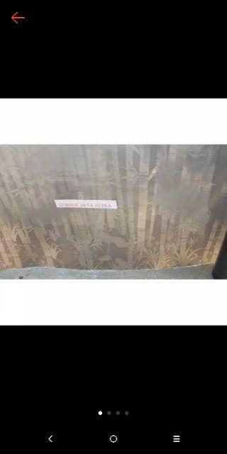 Fiber Tutup Pagar Motif Bambu Panda Besar Viber Penutup Pagar Dan Ventilasi