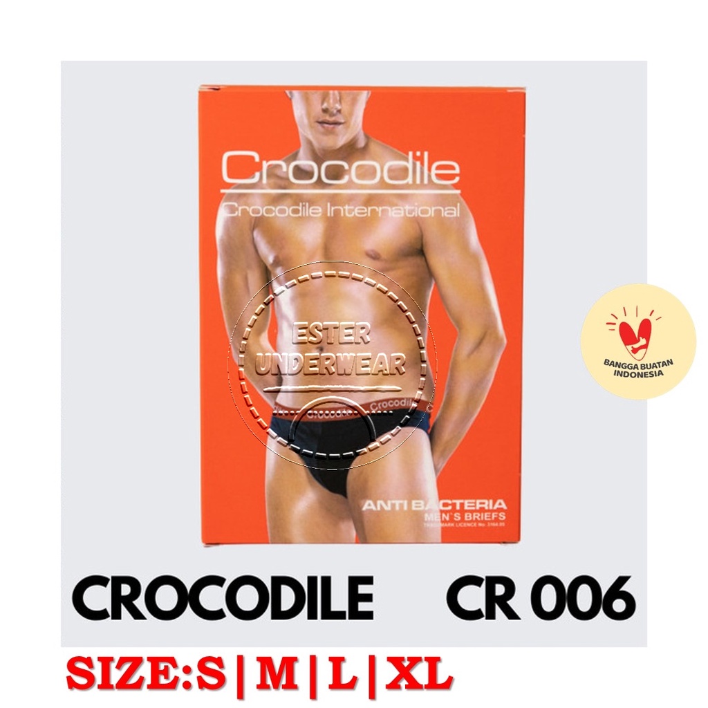 Celana Dalam Pria CROCODILE CR 006 ISI-2 PCS