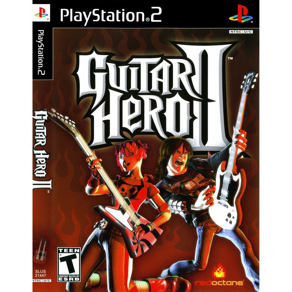 Guitar Hero II - Guitar Hero 2 - Kaset PS2
