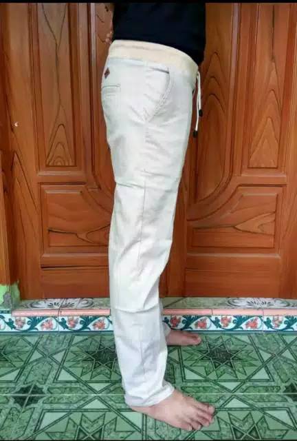 BIG SALEE!! Celana Chino Pria Bahan Adem Nyaman Katun Strecth/Melar