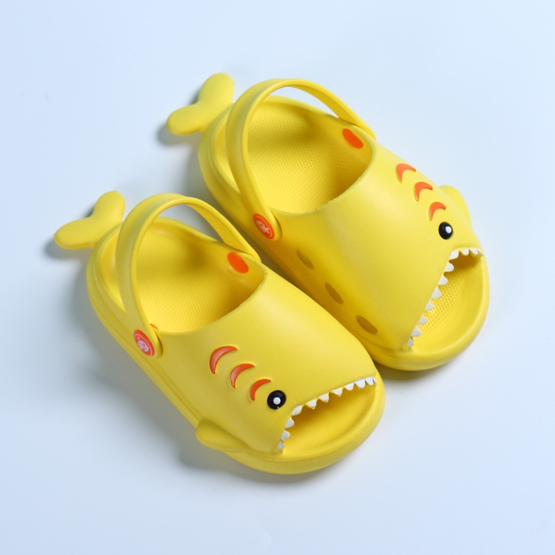 Sandal Anak Lucu BABY SHARK HIU karet Jelly Import