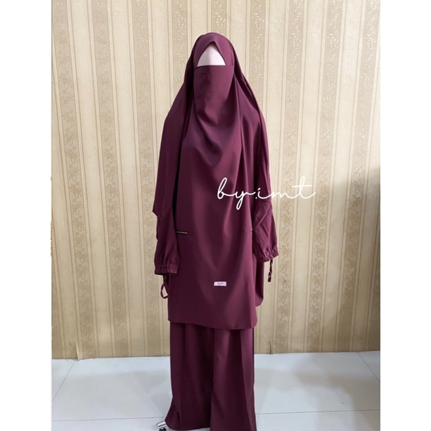 French Khimar Zipper Set
