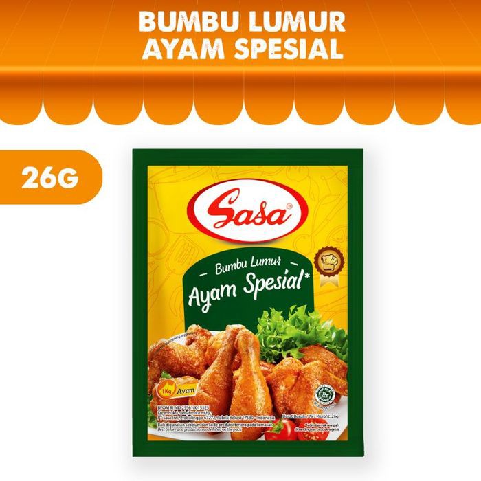 Sasa Bumbu Lumur Ayam Spesial 26 gr