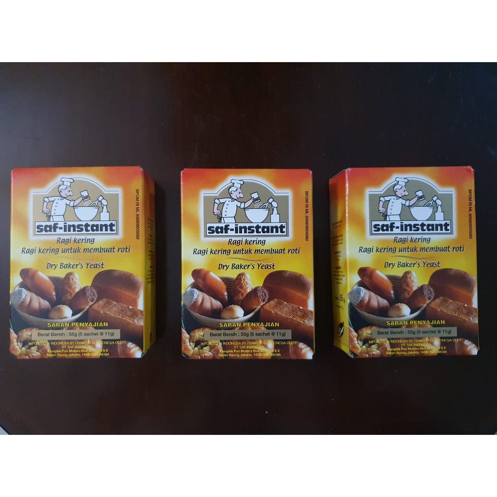 

Ragi Yeast Ragi Kering Saf Instant 5 x 11 gr