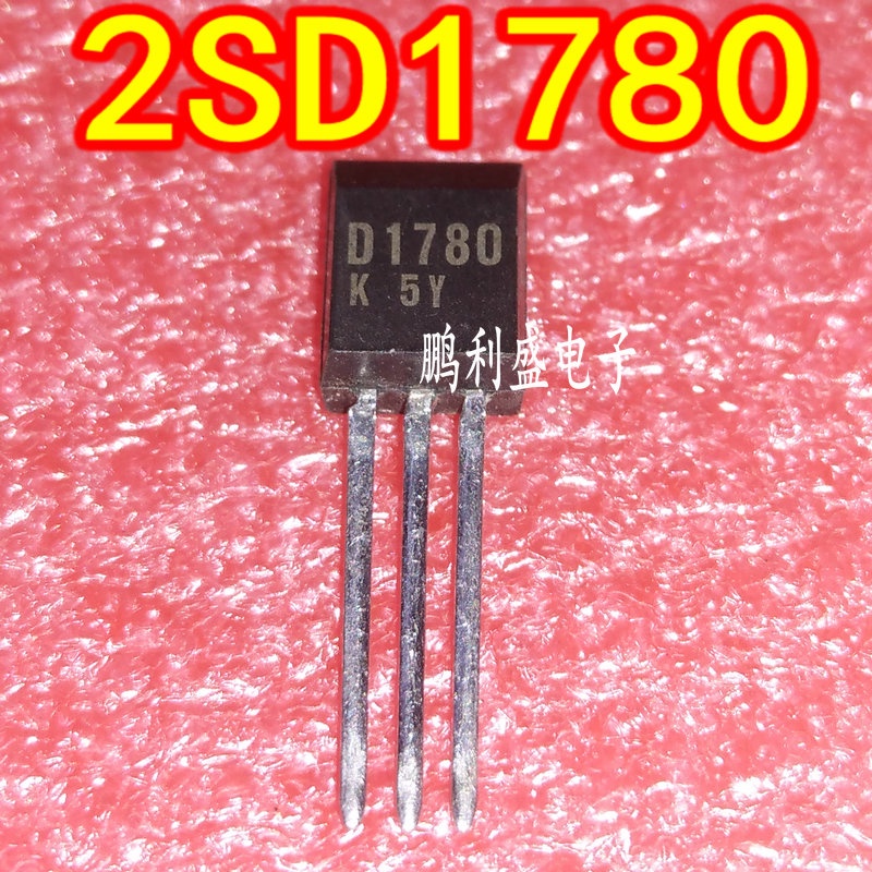 4pcs / Set Pin Tripole Original 2SD1780 D1780 TO-92L Layar Printing D1780 01780 Untuk Komputer / Mobil