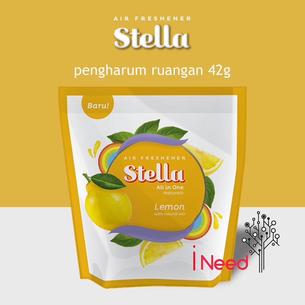 (INEED) STELLA Pengharum Ruangan | Stella Air Freshener All in One - Stella All in One 42g