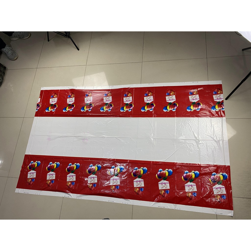 TAPLAK MEJA table cover plastik plastic MOTIF pesta party ulang tahun ultah birthday