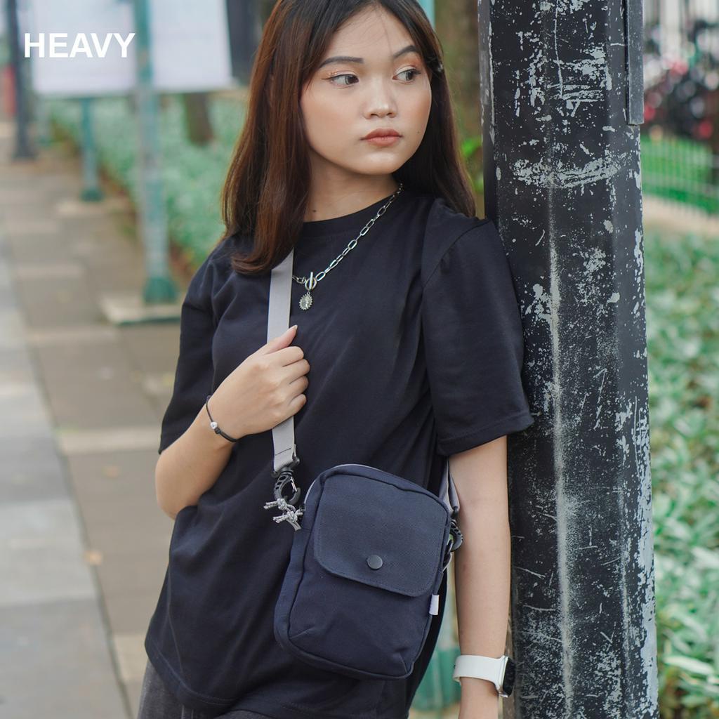 Tas selempang slingbag pria heavy kanvas ramsmax | Sling pouch bag