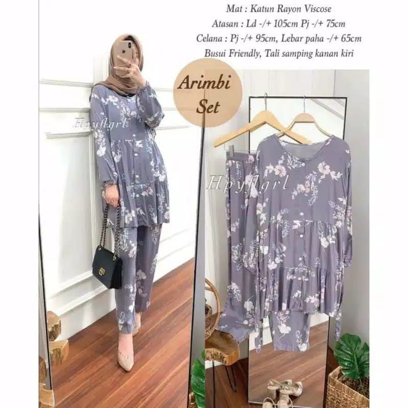 ARIMBI SET / ONE SET / DAILY SET / SETELAN KEKINIAN / SETELAN HITS / SETELAN WANITA