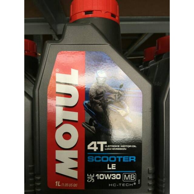 OLI MOTOR MOTUL 4T SCOOTER LE 10W30 1L - SCOOTER/MATIC YAMAHA HONDA SUZUKI VESPA