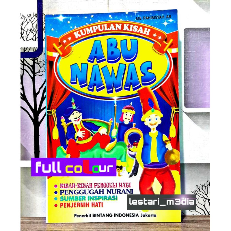 128 halaman Buku abu nawas/cerita abu nawas/abu nawas/dongeng legenda