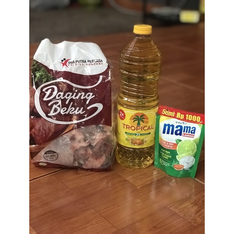 

*Paket Iga Brisket Tulang Muda*