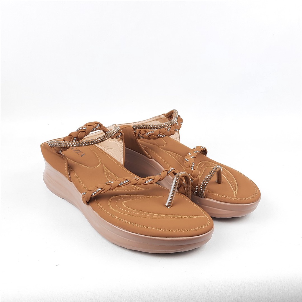 Sandal tali wedges wanita Bozka TVS.3 36-40