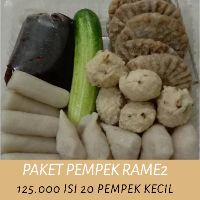 

Pempek Palembang paket rame2