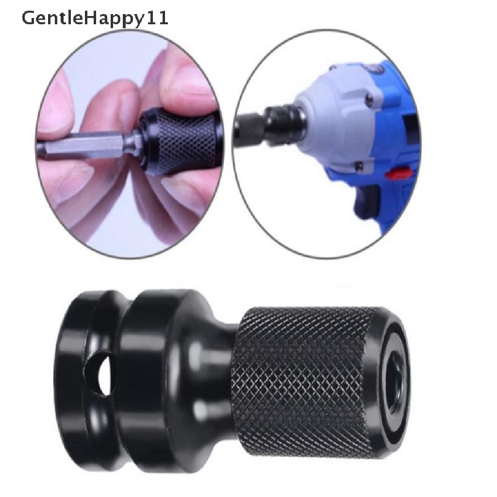 Gentlehappy Set Adapter Konverter Socket Kunci Pas Ratchet Hex